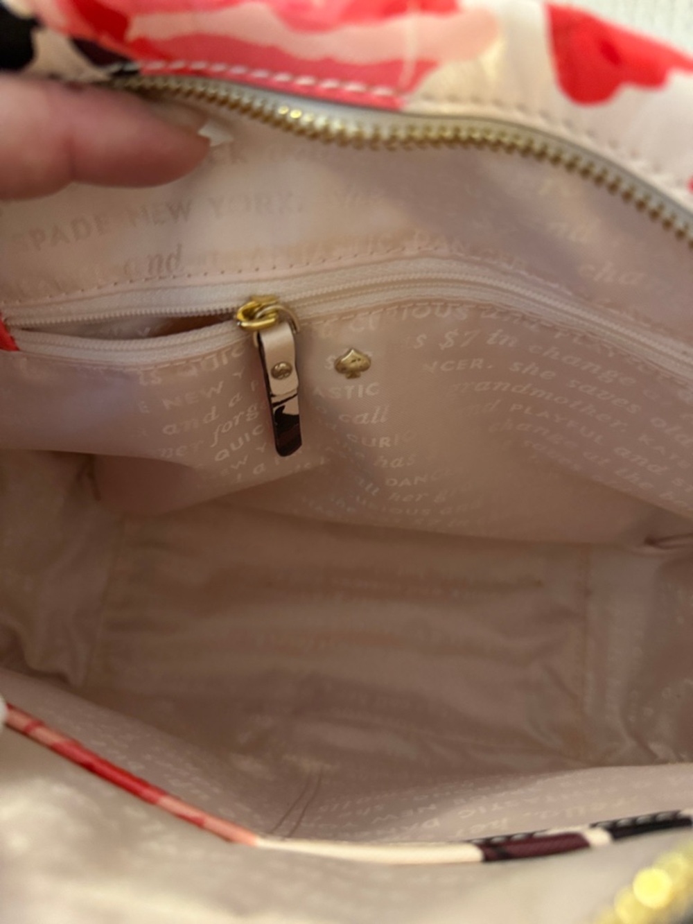 KATE SPADE floral satchel -Crossbody and cardholder bundle - Picture 9 of 9